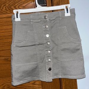 Women’s altar’d state jean skirt